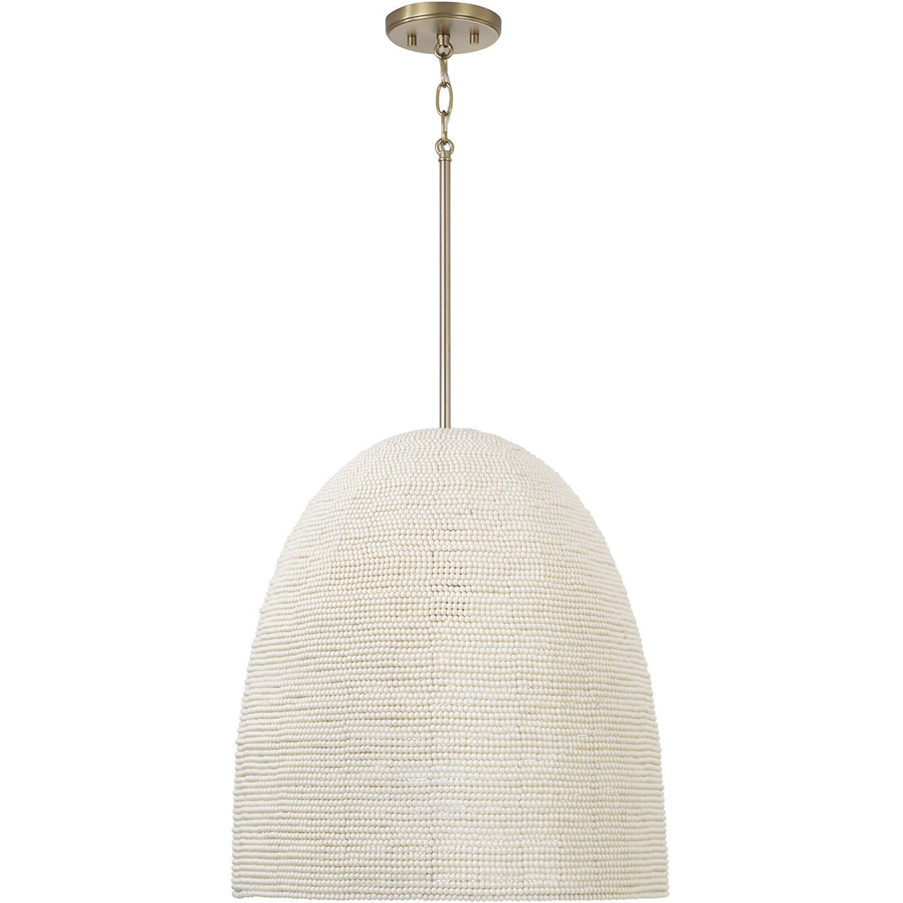 Natalia 1 Light 18 inch Aged Brass Pendant Ceiling Light