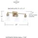 Rory 3 Light 23 inch Aged Brass Vanity Light Wall Light