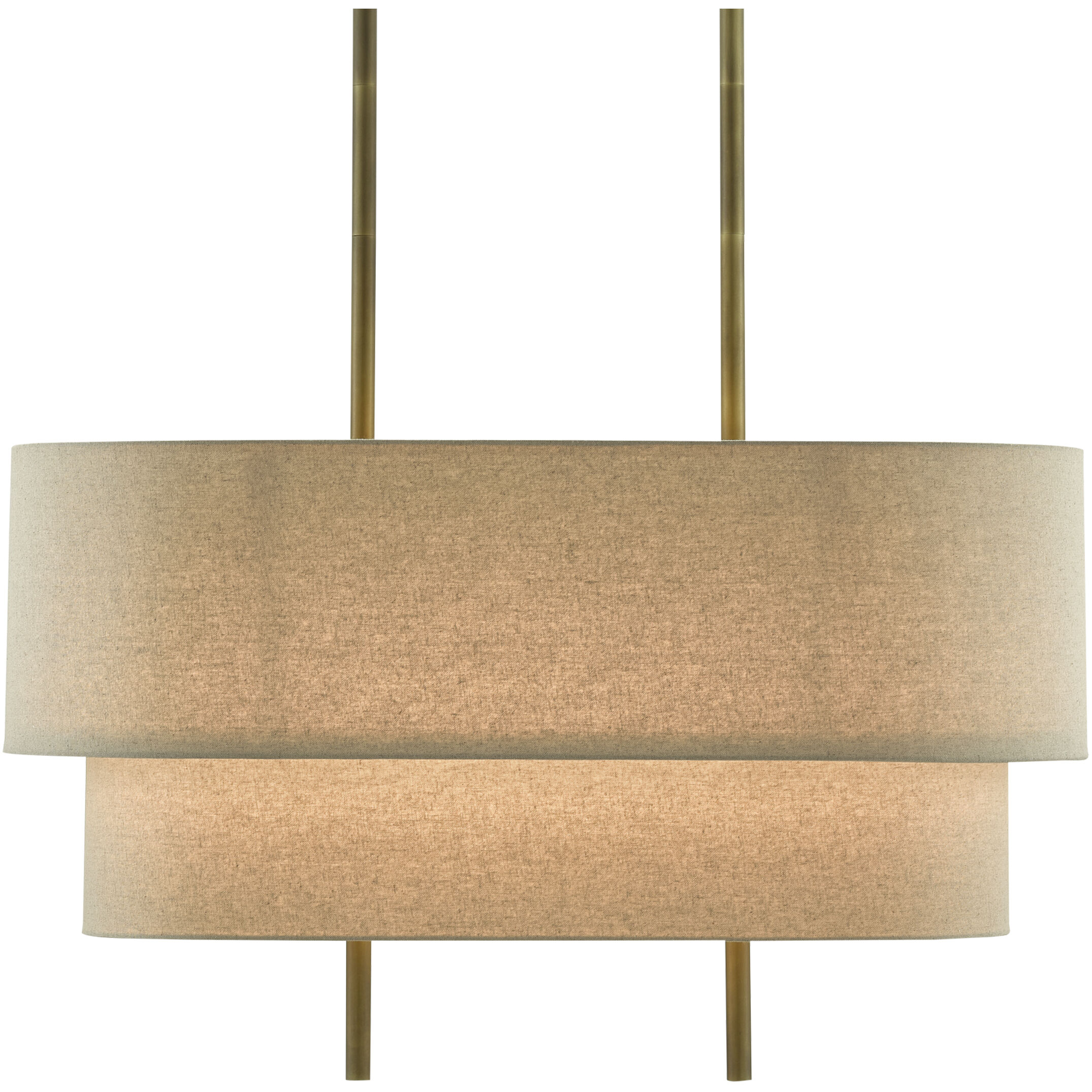 Combermere Linear Chandelier Ceiling Light, Rectangular