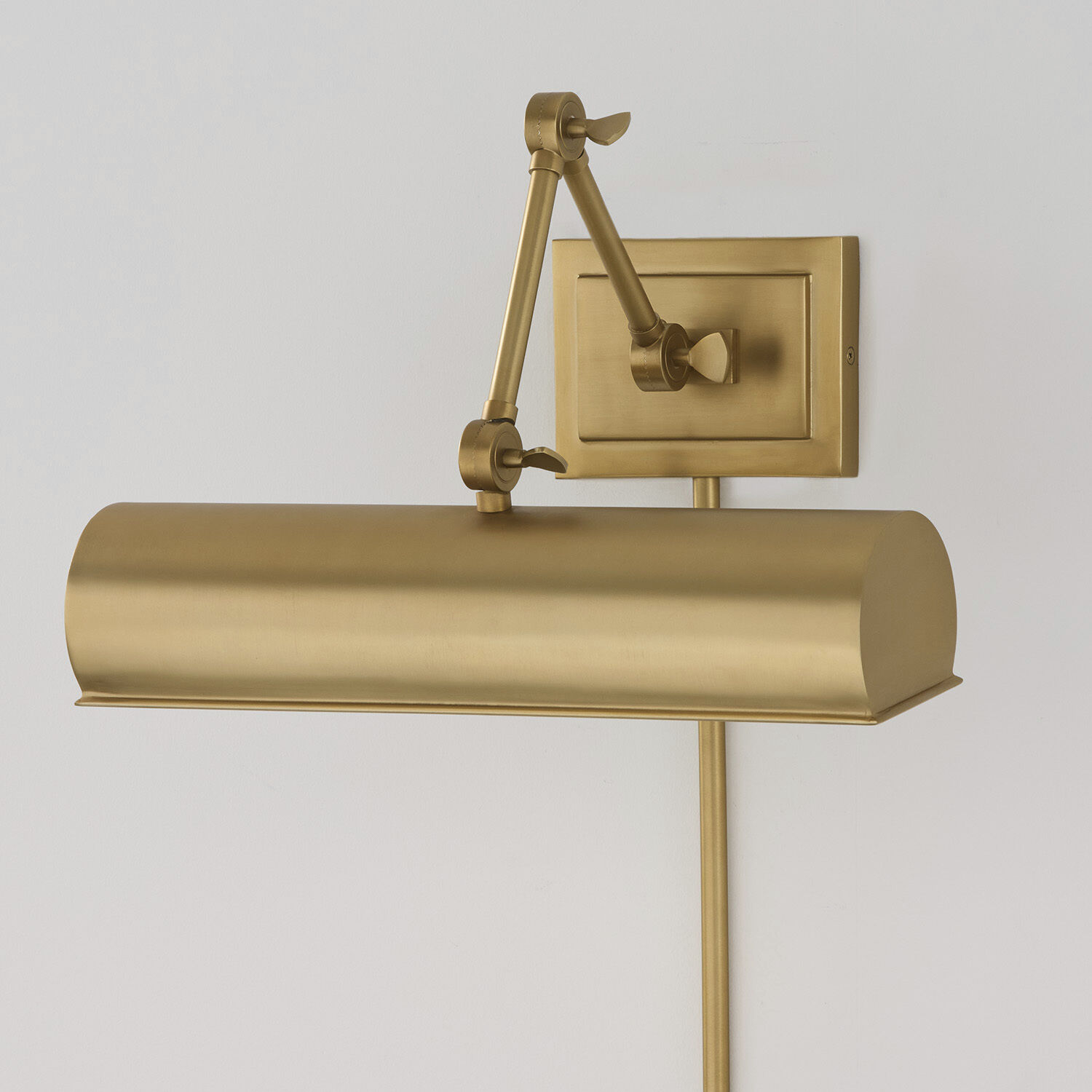 Alastair Sconce Wall Light in Aged Brass