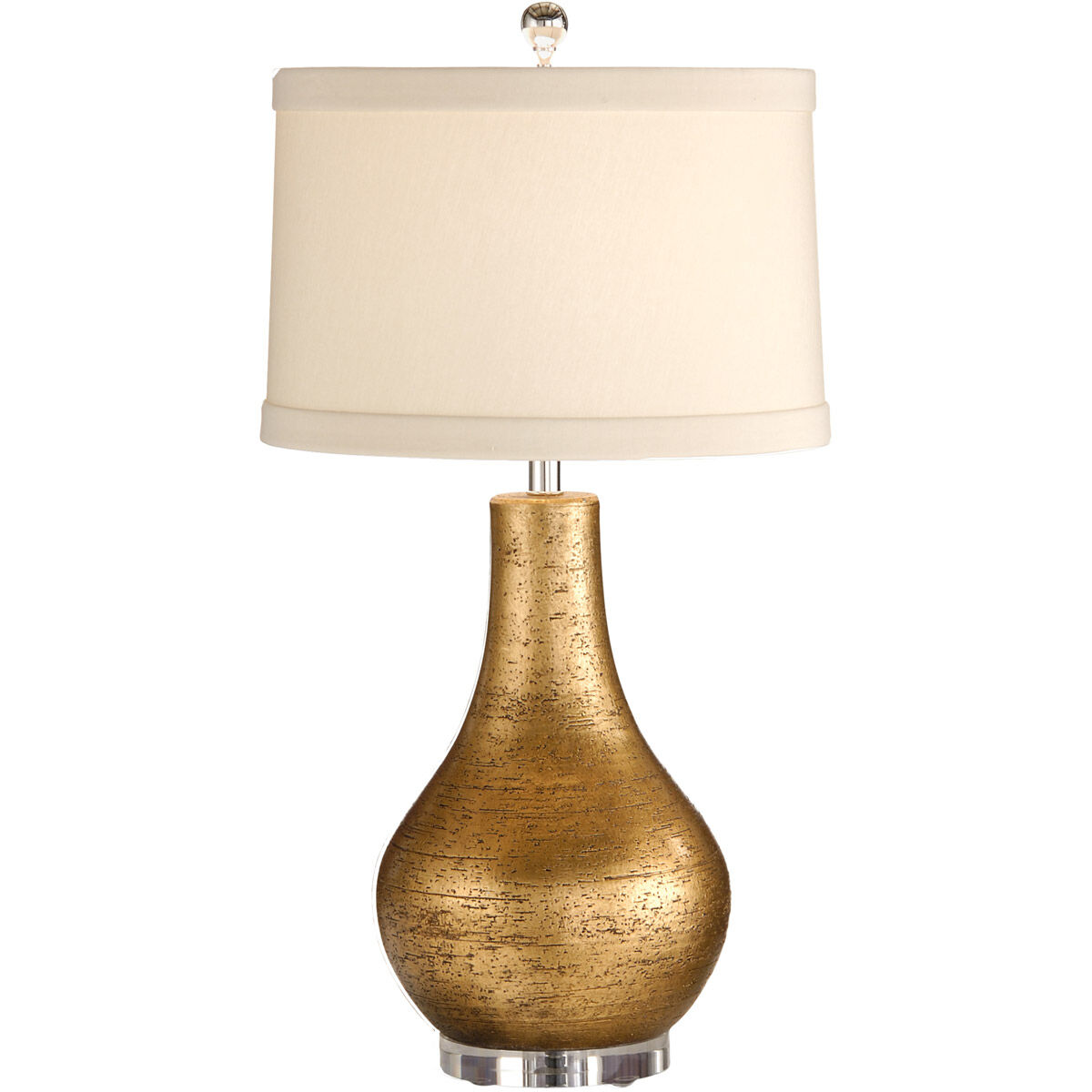 Wildwood 30 inch 100 watt Gold Table Lamp Portable Light