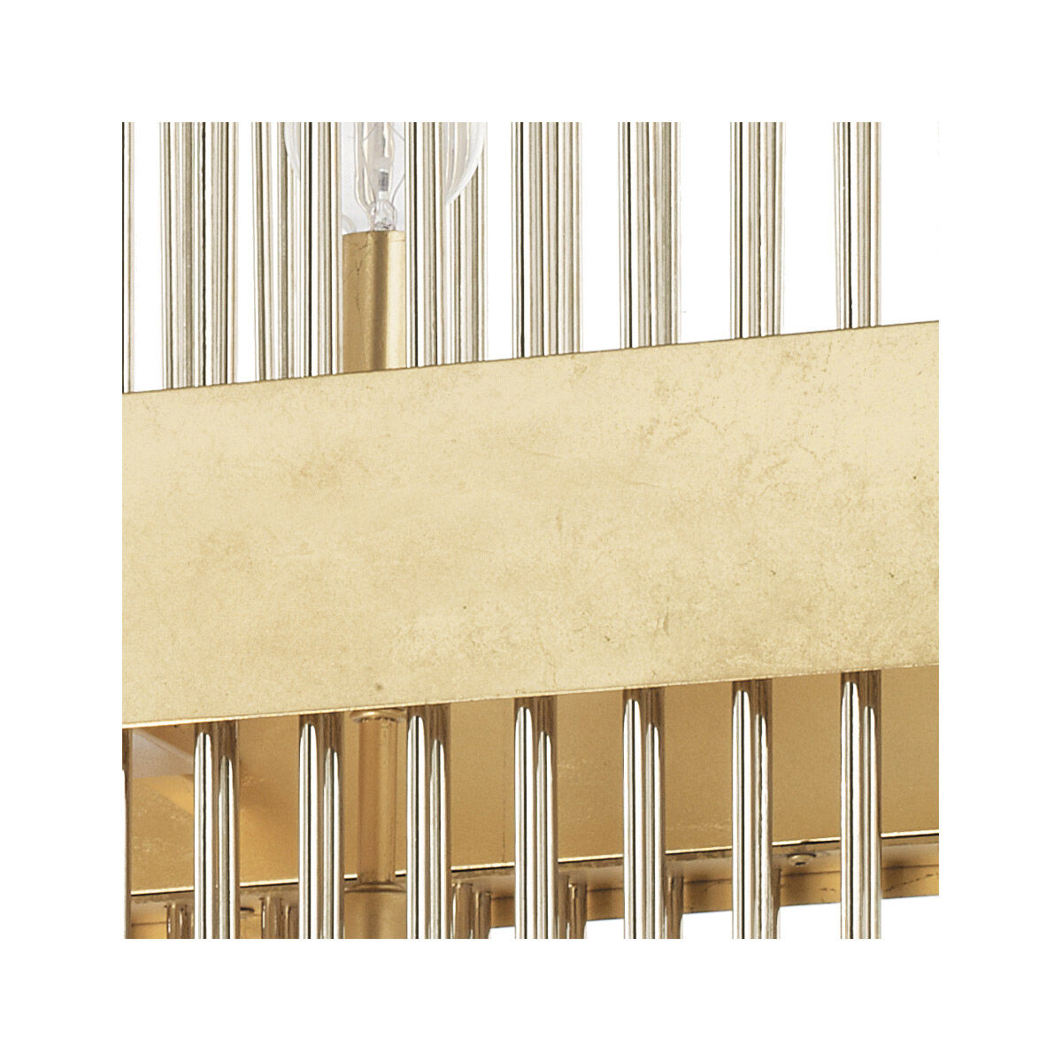 Lena 10 Light 46 inch Fire and Ice Island Ceiling Light