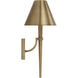 Holden 1 Light 8 inch Aged Brass Sconce Wall Light