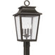 Chandler 4 Light 12.00 inch Post Light & Accessory