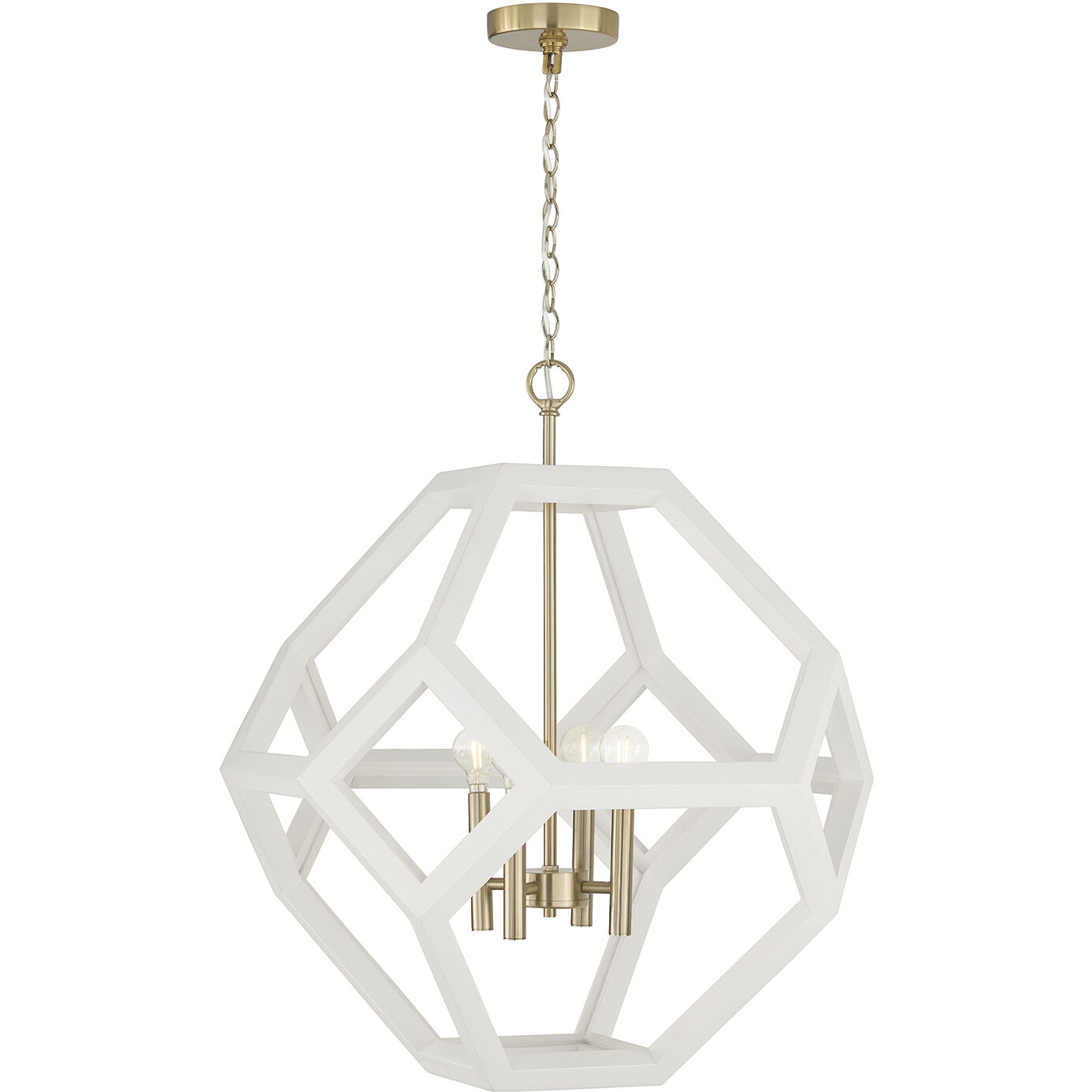 Geo 4 Light 24.00 inch Pendant