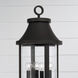 Bridger 4 Light 20.75 inch Black Outdoor Post Lantern