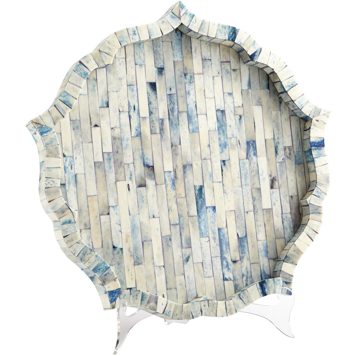 Mirage Blue Tray, Large