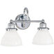 Baxter 2 Light 16.25 inch Bathroom Vanity Light