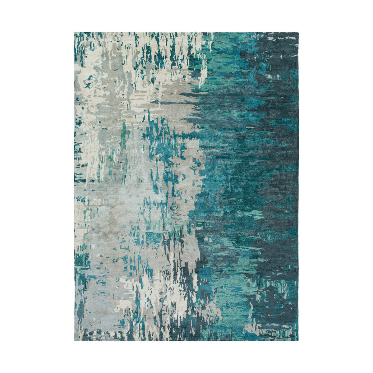 Utica 132 X 96 inch Blue Rug, Rectangle