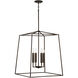 Thea 4 Light 22 inch Oil Rubbed Bronze Foyer Ceiling Light