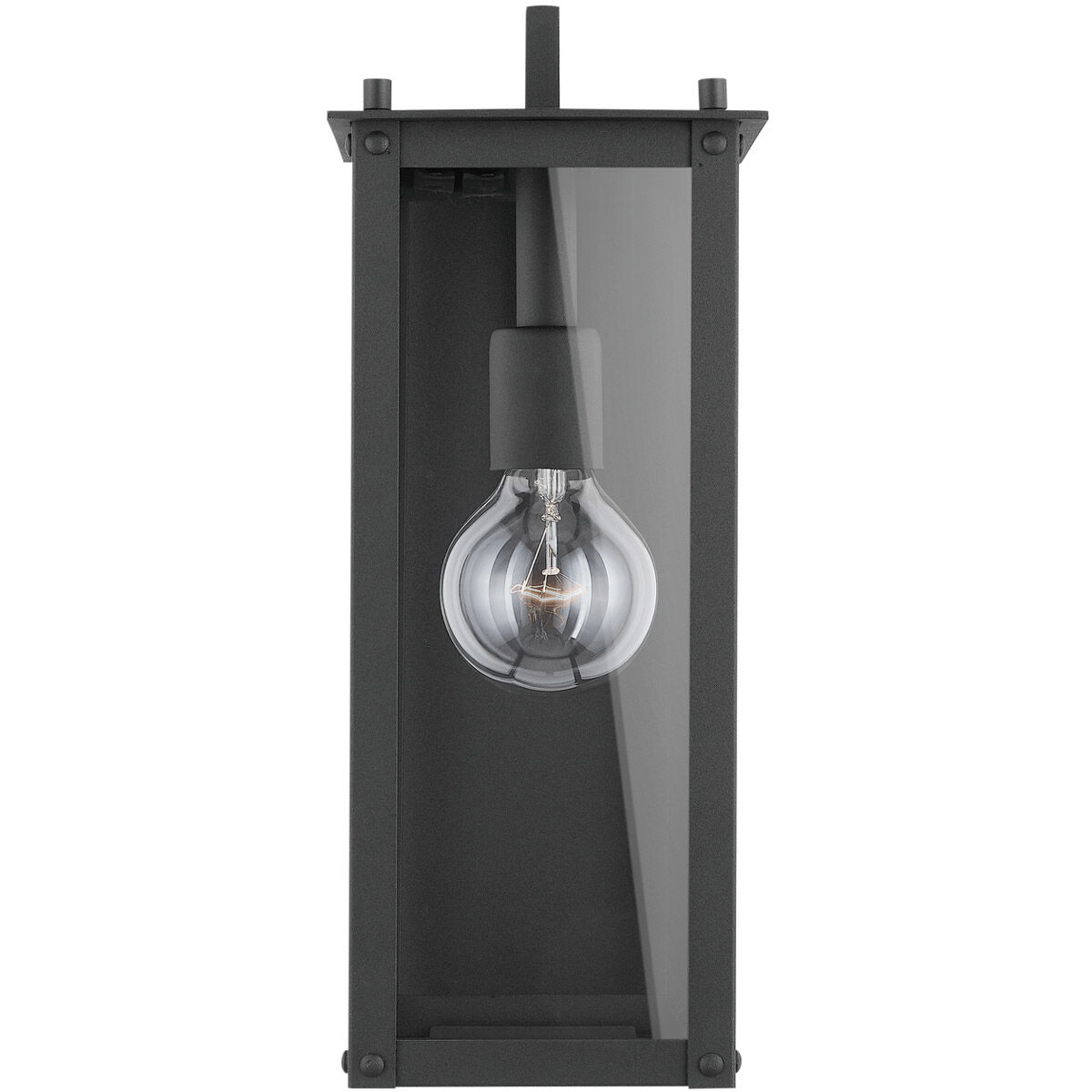 Hunt 1 Light 15 inch Black Outdoor Wall Mount in Incandescent