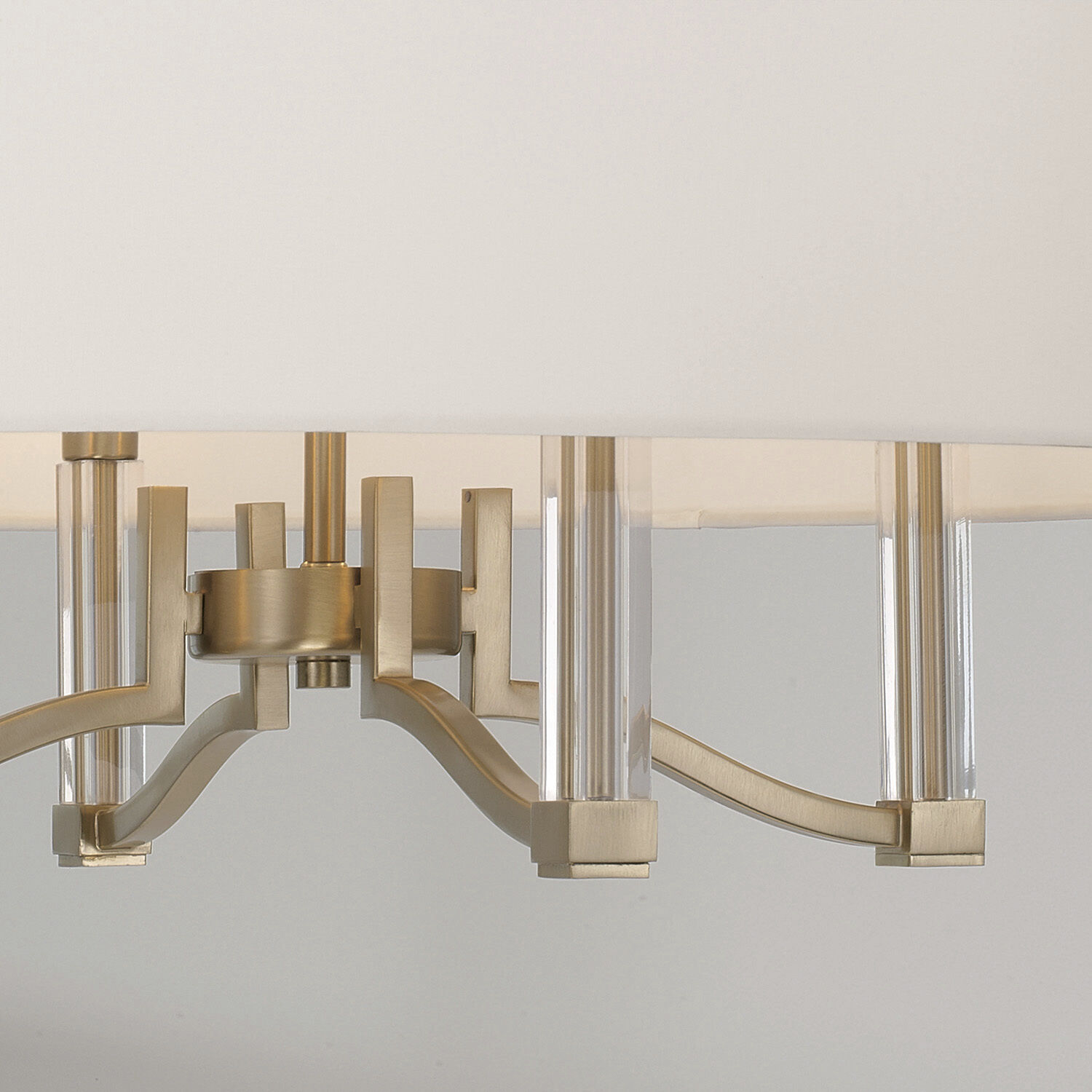 Ingrid 4 Light 24 inch Matte Brass Pendant Ceiling Light