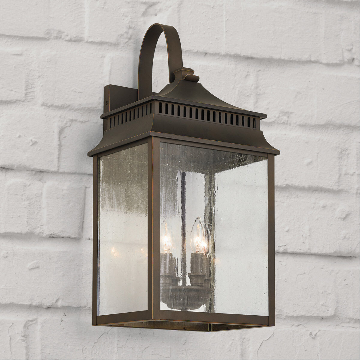 Sutter Creek 4 Light 26 inch Oiled Bronze Outdoor Wall Lantern