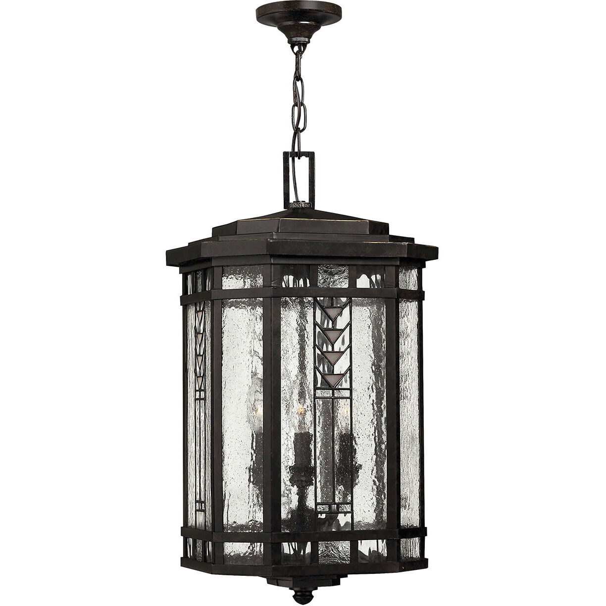 Tahoe 4 Light 12 inch Regency Bronze Outdoor Hanging Lantern