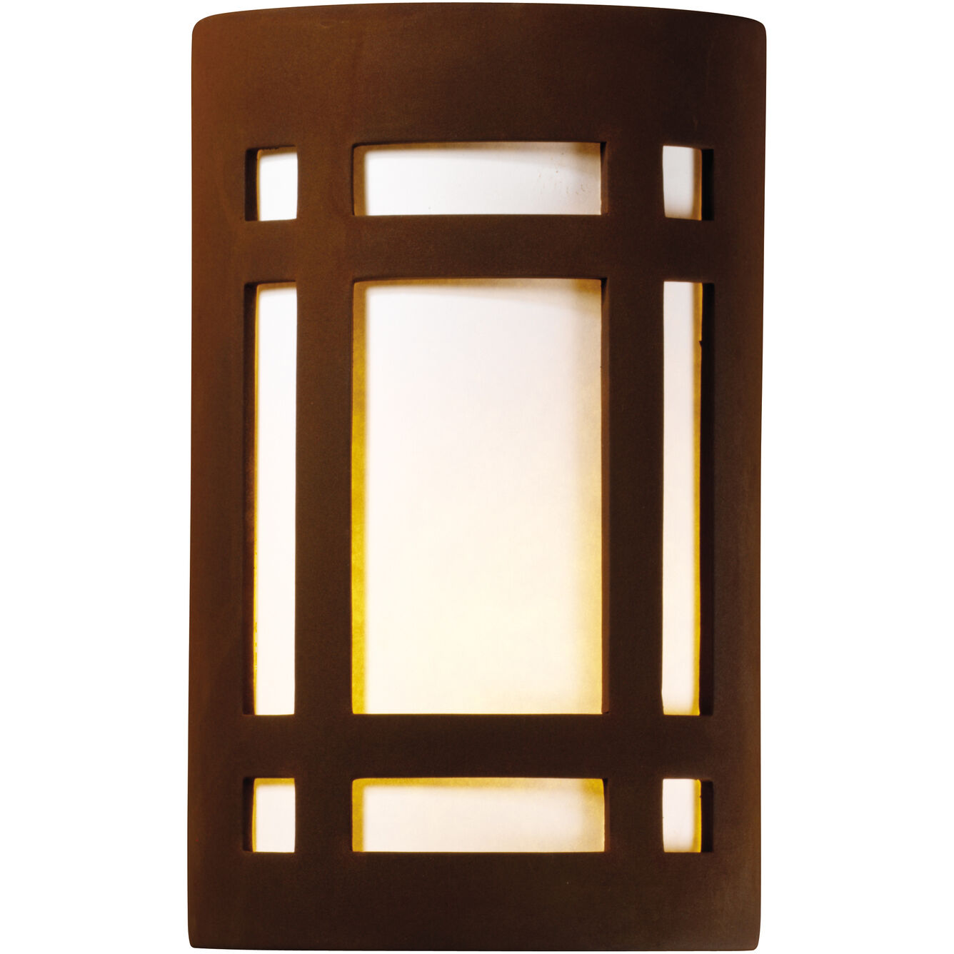 Ambiance LED 8 inch Vanilla Gloss Wall Sconce Wall Light in 1000 Lm LED, Large