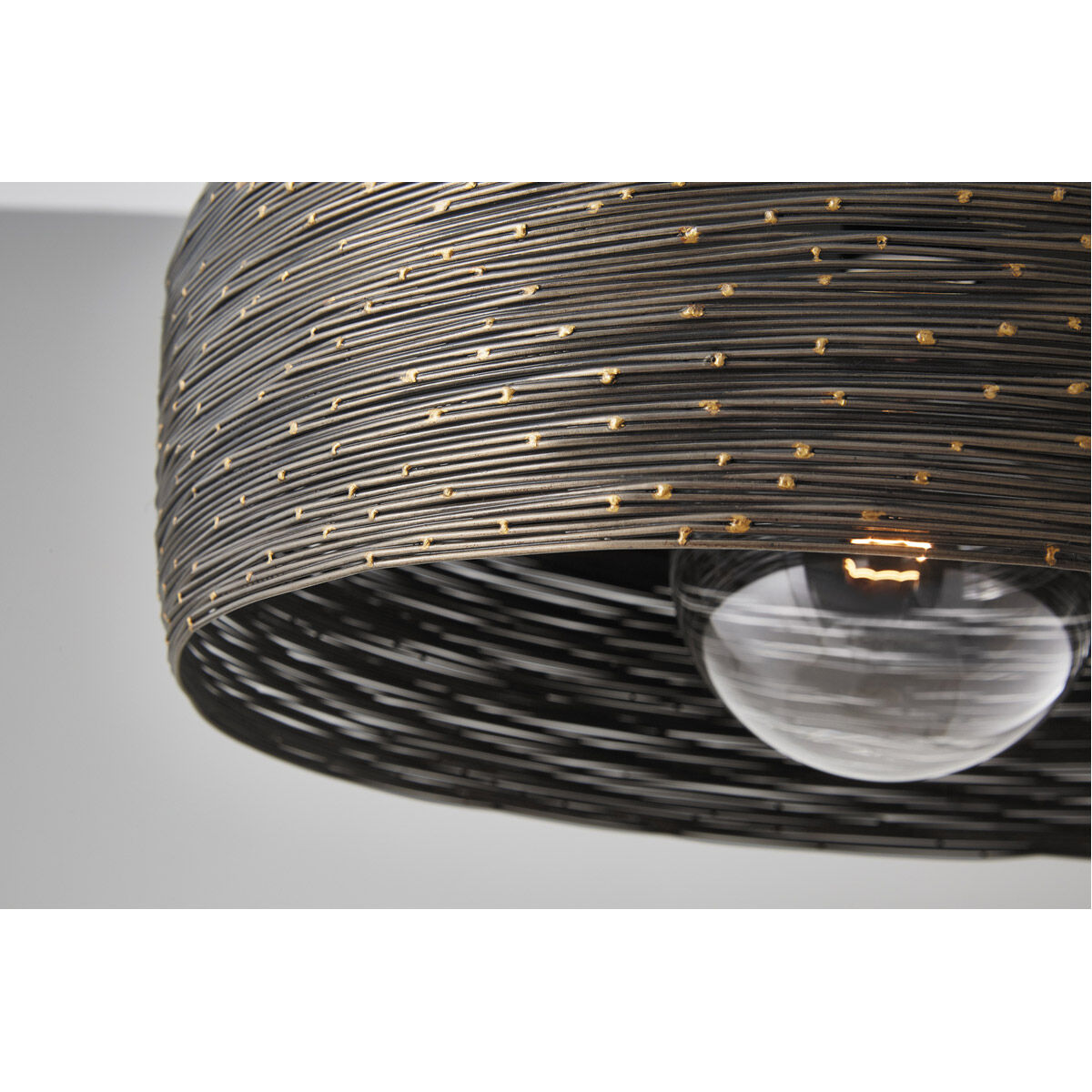 Sana 1 Light 17 inch Grey Iron Pendant Ceiling Light