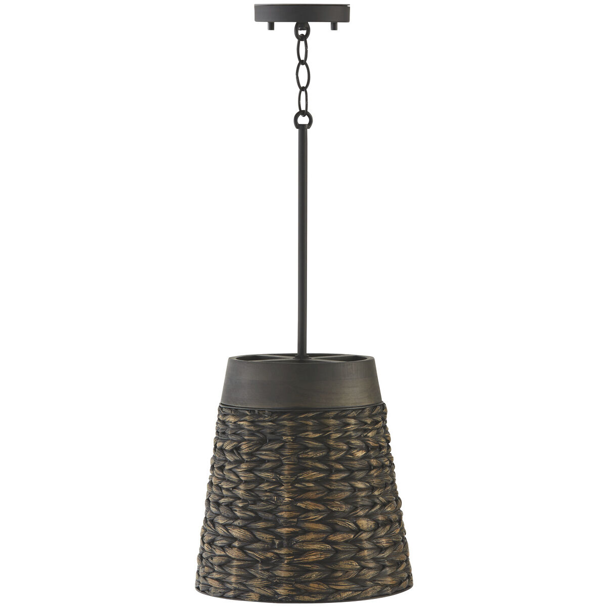 Tallulah 1 Light 12 inch Charcoal Wash Pendant Ceiling Light
