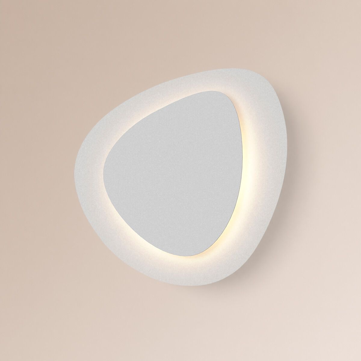 Abstract Panels Wall Sconce