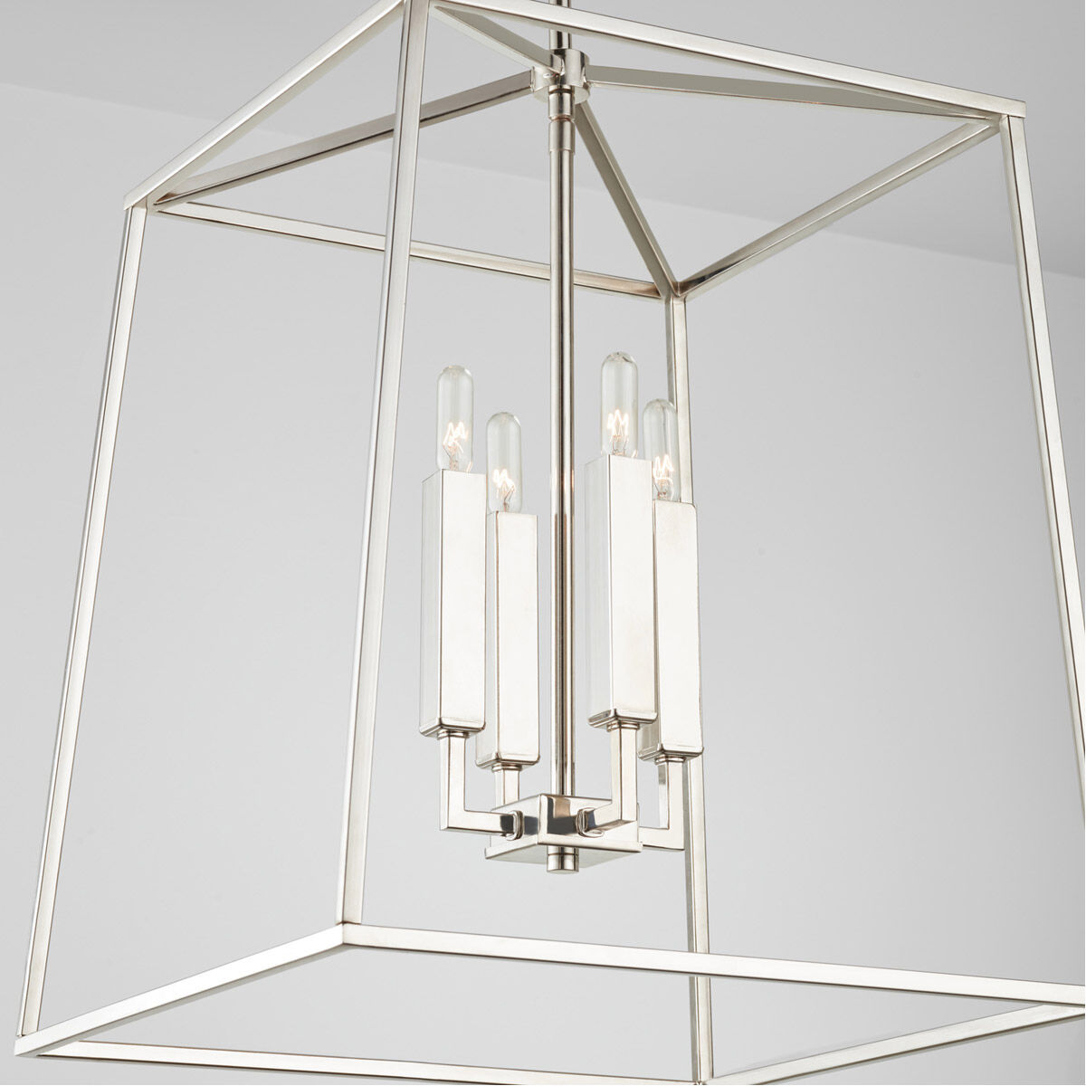 Thea 4 Light 16 inch Polished Nickel Foyer Ceiling Light