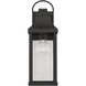 Bradford 1 Light 17 inch Black Outdoor Wall Lantern