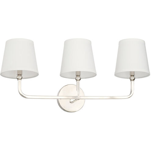 Dawson 3 Light 25.50 inch Bathroom Vanity Light