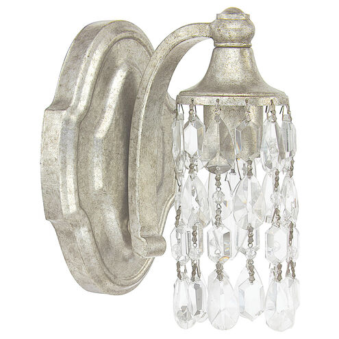 Blakely 1 Light 5 inch Antique Silver Sconce Wall Light