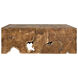 Vert 47.5 X 31.5 inch Clear Coat Flat Coffee Table