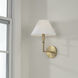 Gilda 1 Light 10 inch Aged Brass Sconce Wall Light