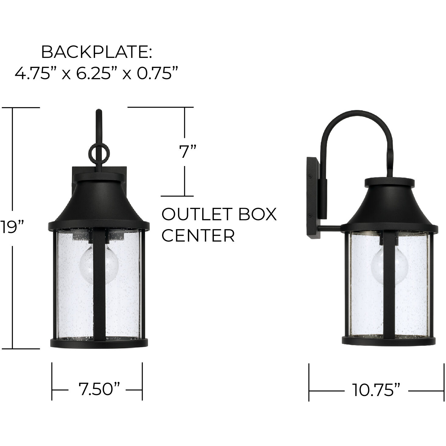 Bridger Outdoor Wall Lantern