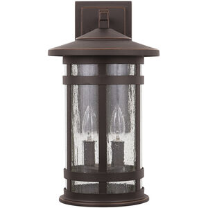 Mission Hills 2 Light 9.00 inch Outdoor Wall Light