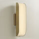 Marcell LED 5 inch Aged Brass Sconce Wall Light