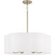 Sabine 6 Light 24 inch Matte Brass Pendant Ceiling Light