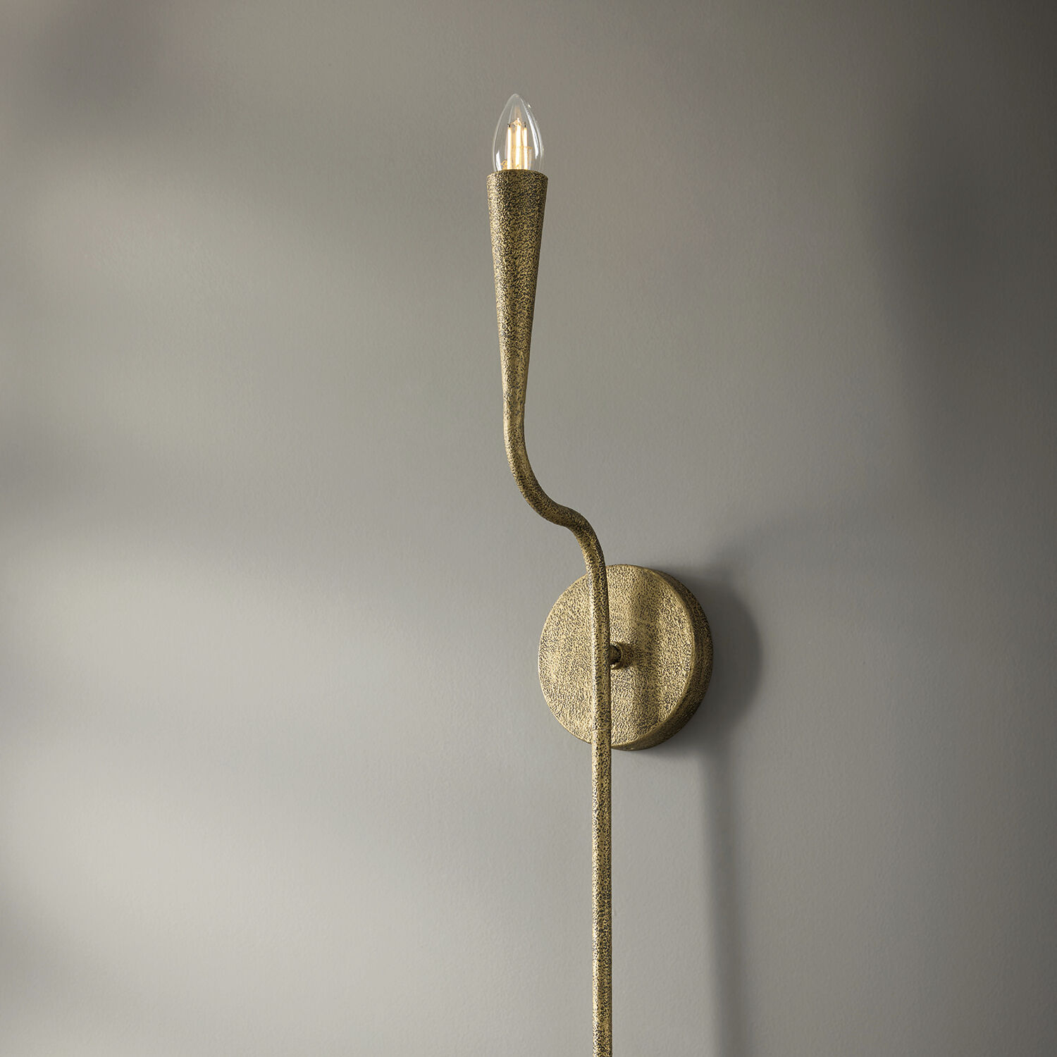 Savari 1 Light 5 inch Artisan Gold Sconce Wall Light