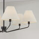 Chadwick 6 Light 34 inch Espresso Chandelier Ceiling Light