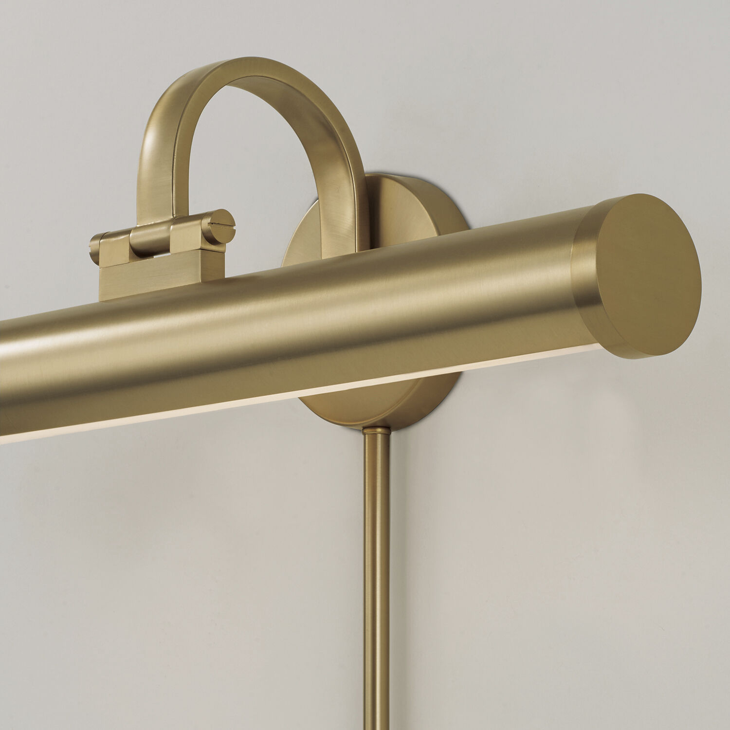 Morgan LED 22.25 inch Matte Brass Sconce Wall Light
