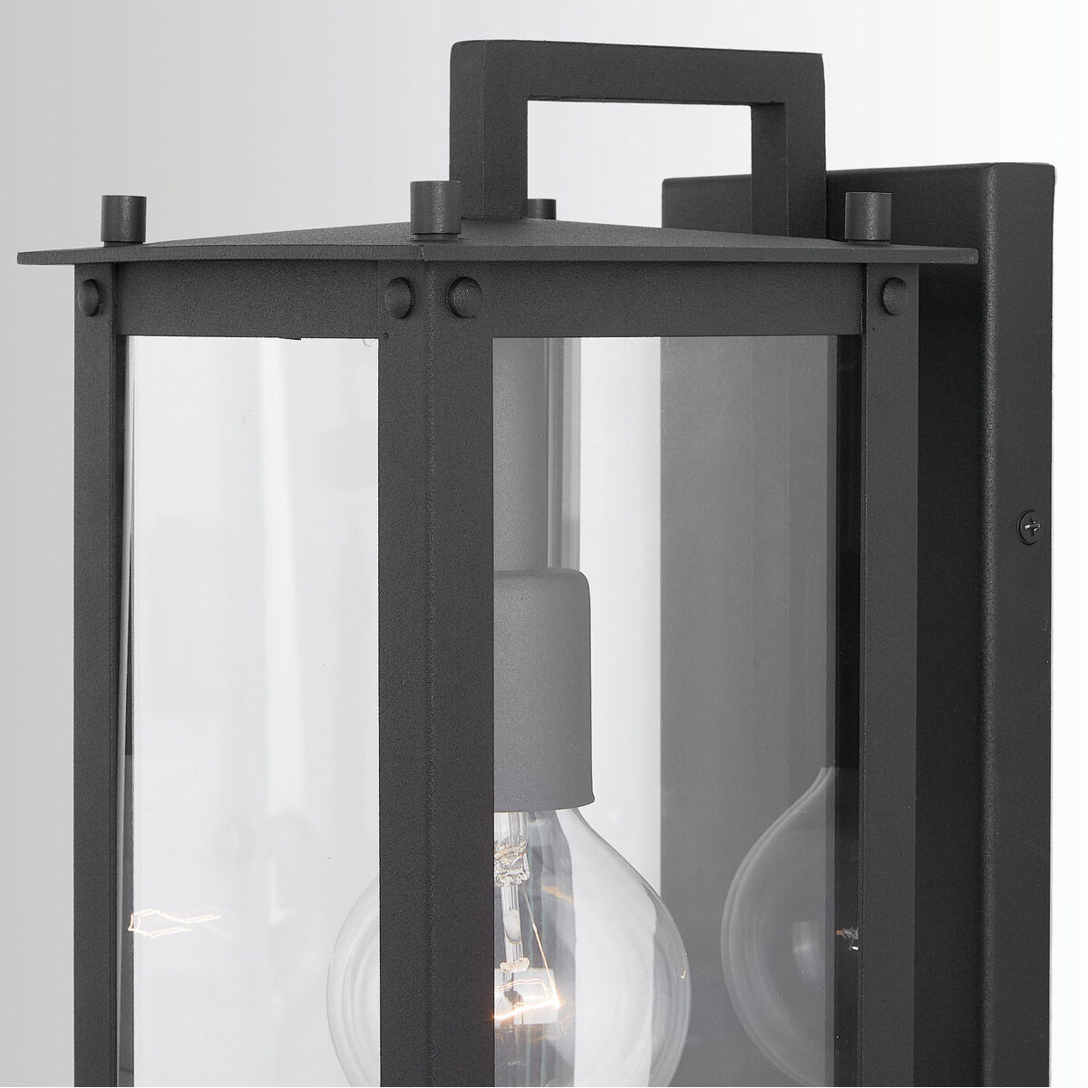 Hunt 1 Light 15 inch Black Outdoor Wall Mount in Incandescent