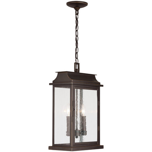 Bolton 2 Light 12 inch Oiled Bronze Outdoor Hanging Lantern