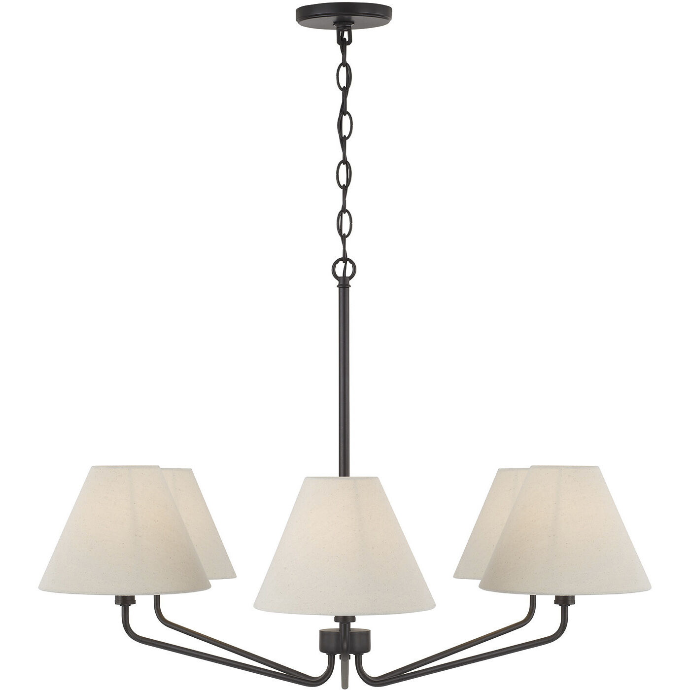 Chadwick 6 Light 34 inch Espresso Chandelier Ceiling Light