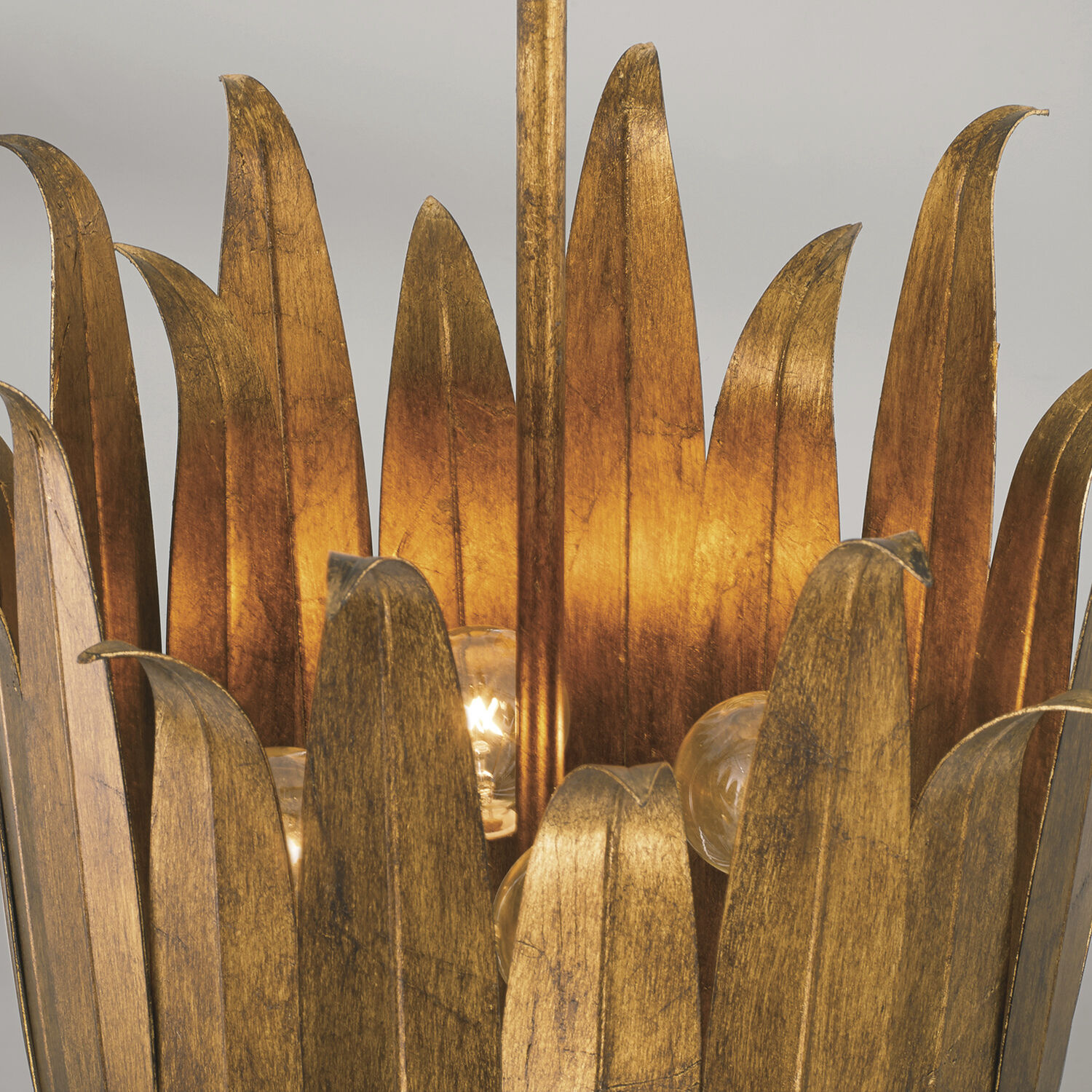 Eden 4 Light 16 inch Antique Gold Pendant Ceiling Light