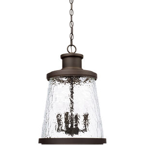 Tory 4 Light 13 inch Oiled Bronze Outdoor Hanging Lantern
