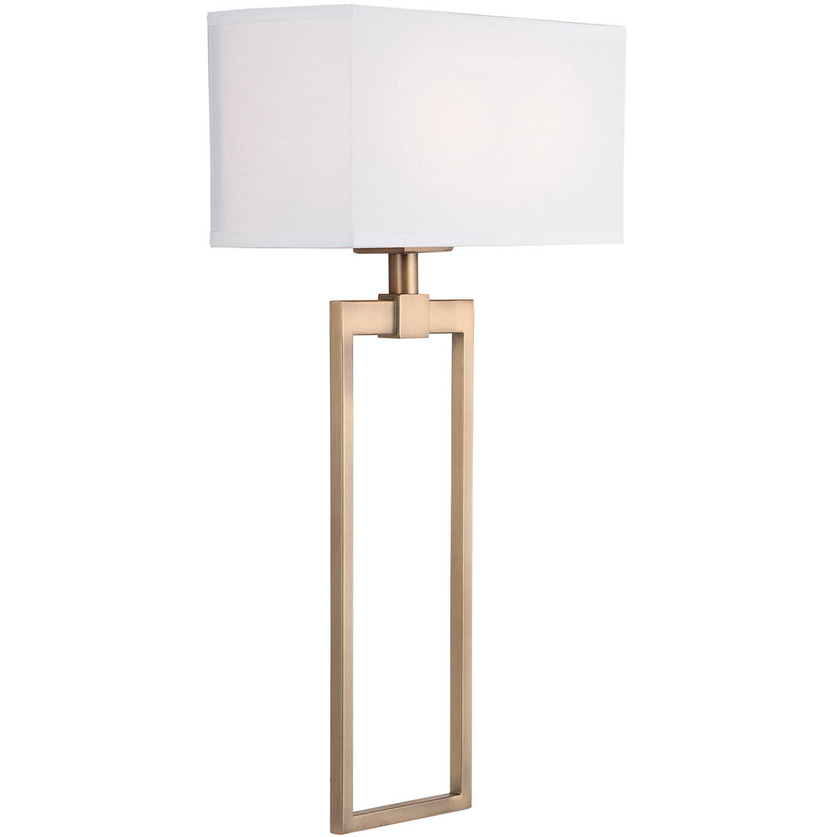 Lynden 2 Light 15 inch Aged Brass Sconce Wall Light