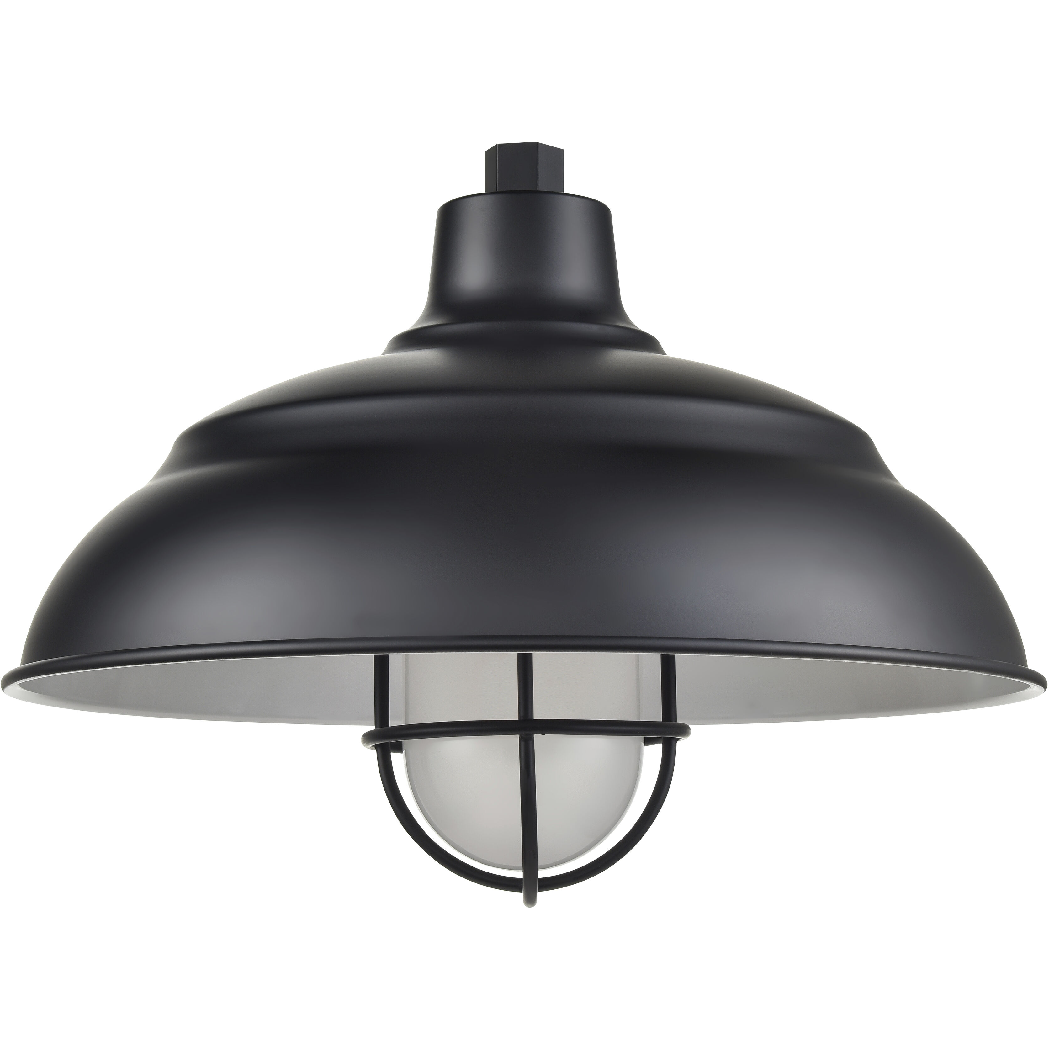 R-Series Satin Black 17 inch Outdoor Warehouse Shade