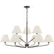 Chadwick 9 Light 45 inch Espresso Chandelier Ceiling Light