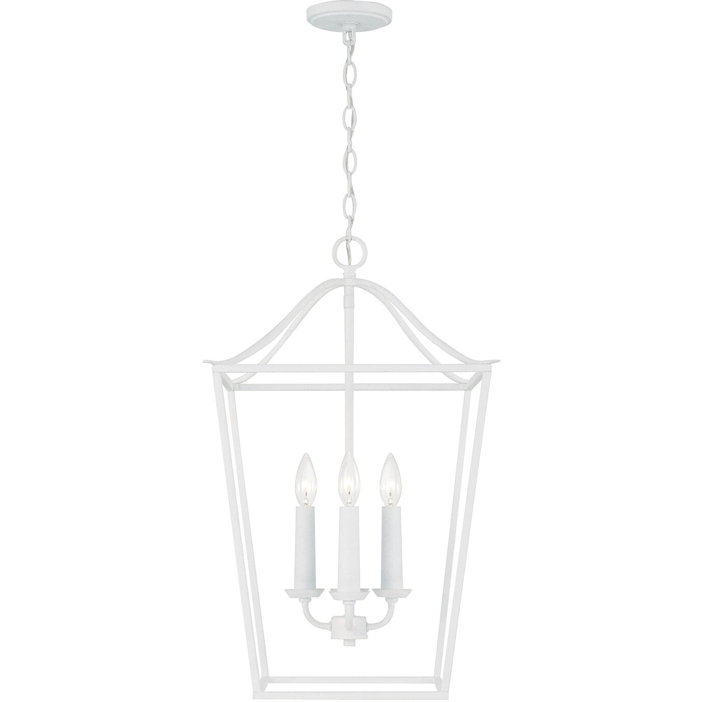 Grady 4 Light 15.75 inch Textured White Foyer Ceiling Light