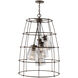 Turner 6 Light 23 inch Nordic Grey Foyer Ceiling Light