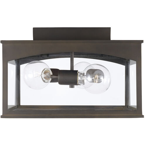 Burton 3 Light 14.00 inch Outdoor Ceiling Light