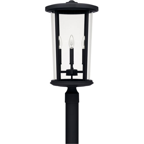 Howell 4 Light 23 inch Black Outdoor Post Lantern