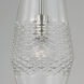 Dena 1 Light 7 inch Brushed Nickel Pendant Ceiling Light