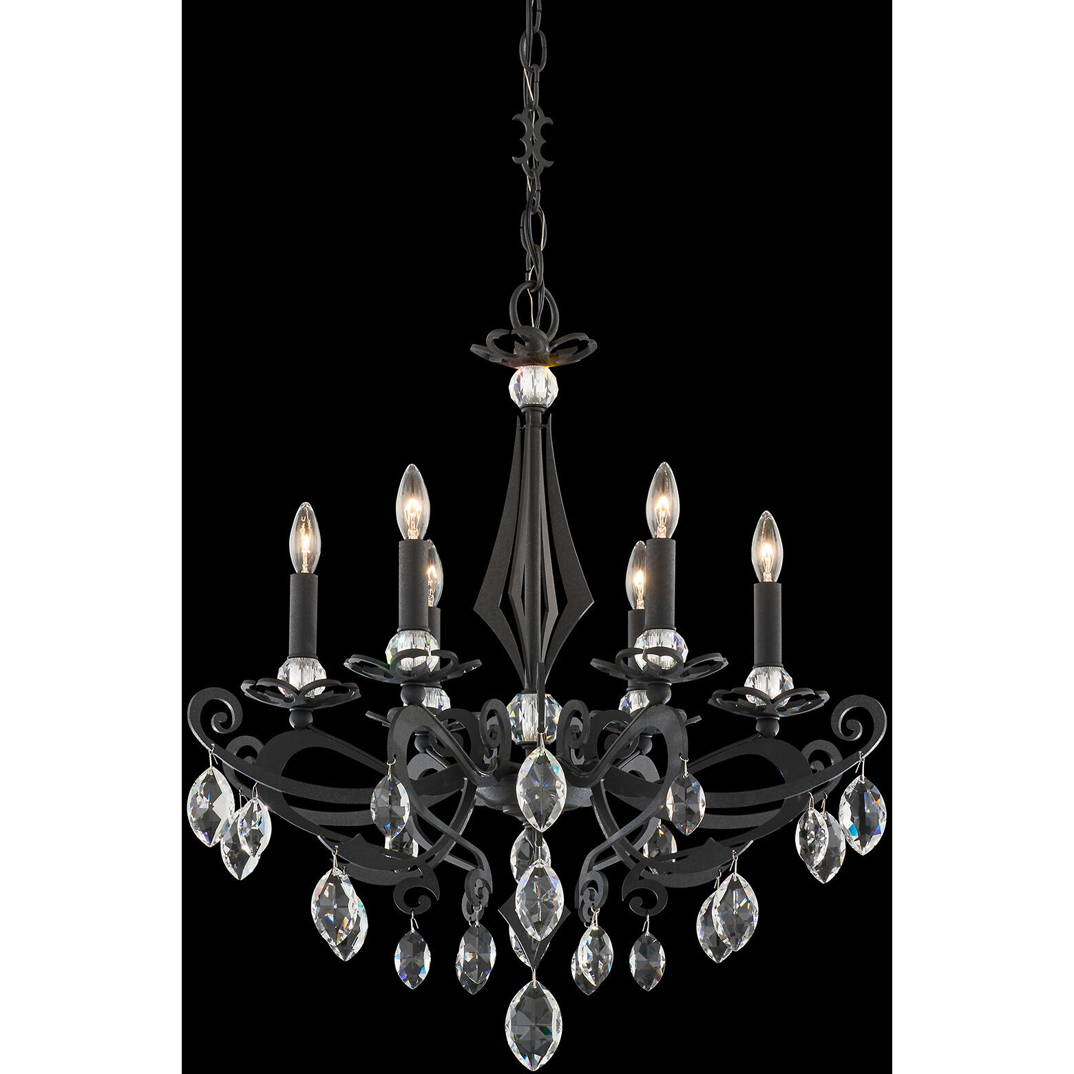 Signature Persephone 6 Light 24.50 inch Chandelier