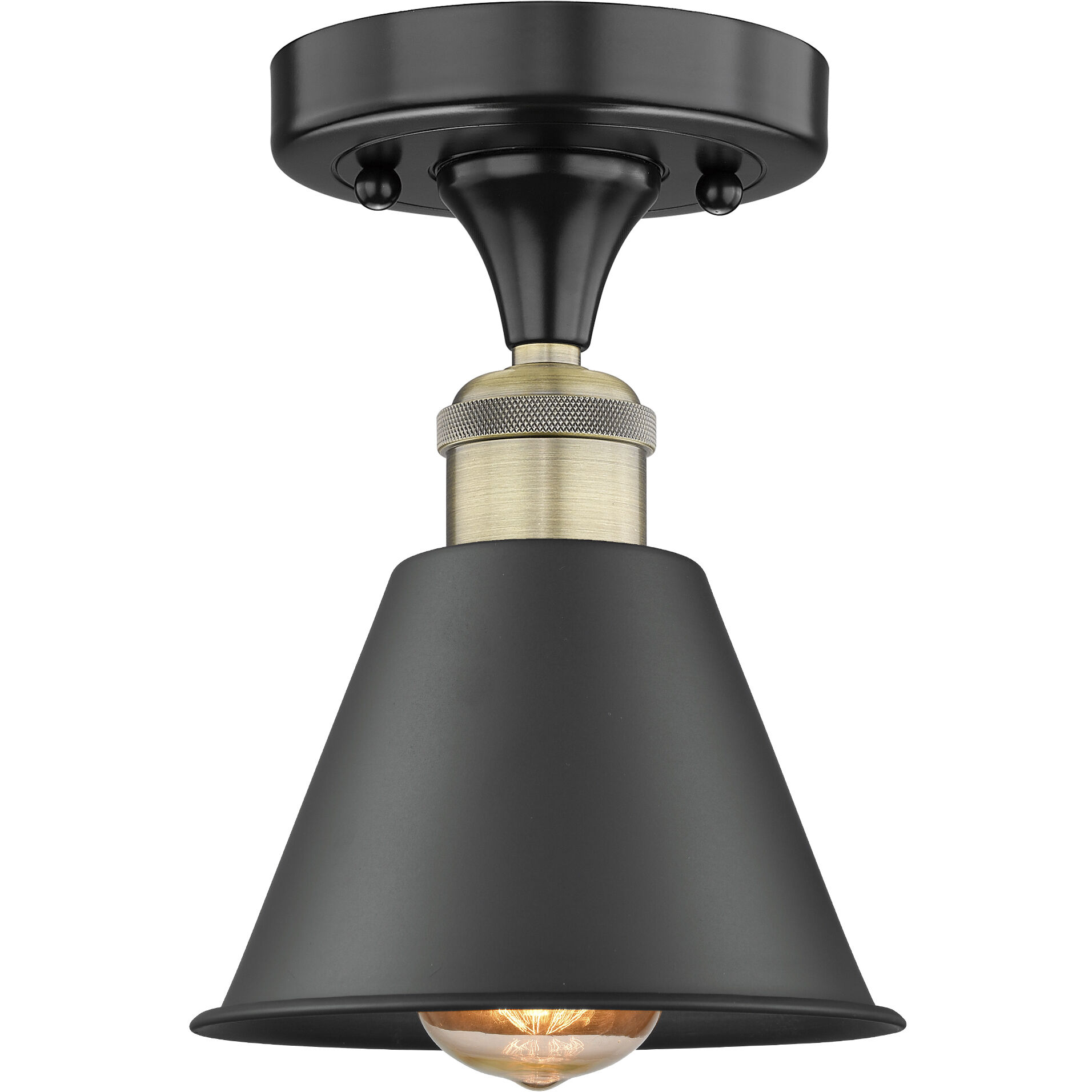Smithfield 1 Light 6.50 inch Semi-Flush Mount